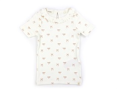 Lil Atelier coconut milk bow top